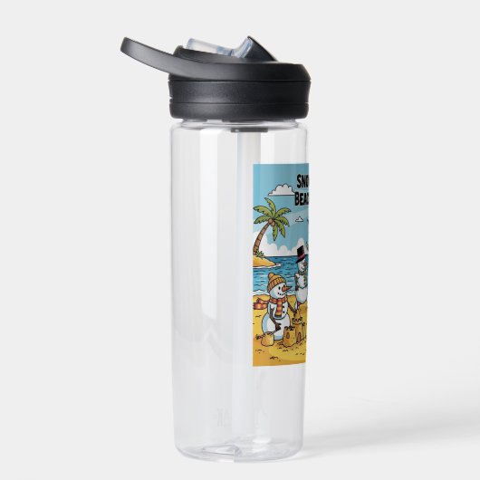 Snowmen Beach Bash ウォーターボトル (右面)