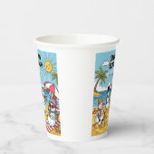 Snowmen Beach Bash 紙コップ (左)