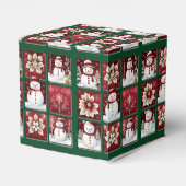 Snowmen Collage フェイバーボックス (裏面サイド)