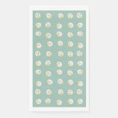 Snowmen Faces Paper Guest Towels (正面)