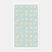 Snowmen Faces Paper Guest Towels (正面)