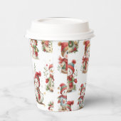 Snowmen Paper cup 紙コップ (左)