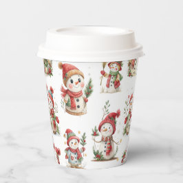 Snowmen Paper cup 紙コップ
