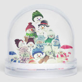 Snowmen, Winter Church Scene, (正面)