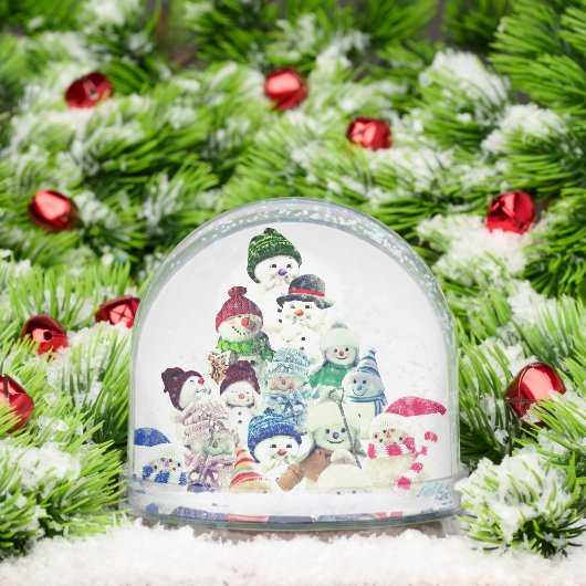 Snowmen, Winter Church Scene, (クリスマス)