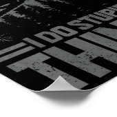 Snowmobile Dont Follow Me Funny Snowmobiling Moto  ポスター (角)