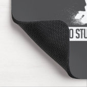 Snowmobile Don't Follow Me I Do Stud Things - Sled マウスパッド (コーナー)