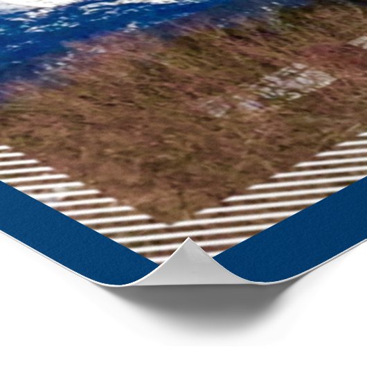 Snowmobile Mountain Dreams Poster ポスター (角)