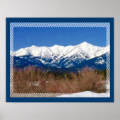 Snowmobile Mountain Dreams Poster ポスター (正面)