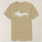 Snowmobile Upper Michigan  UP Upper Peninsula  Tシャツ (デザイン正面)