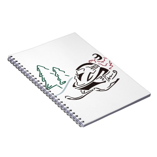 Snowmobilerの松の木 ノートブック (右側)