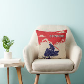 Snowmobilers Snowmobileグラフィックパーソナライズされた用 クッション (椅子)