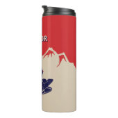 Snowmobilers Snowmobileグラフィックパーソナライズされた用 タンブラー (回転右)