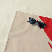 Snowmobilers Snowmobileグラフィックパーソナライズされた用 ビーチタオル (インサイチュ)