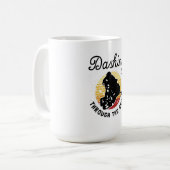 Snowmobiling - Dashing Through The Snow コーヒーマグカップ (正面左)