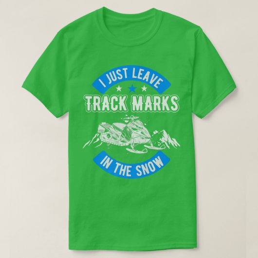 Snowmobiling Snowmobile Riding Snow Lover Tシャツ (デザイン正面)