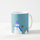 Snowpeopleのマグ コーヒーマグカップ (正面右)