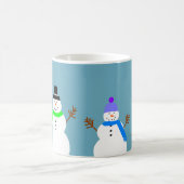 Snowpeopleのマグ コーヒーマグカップ (中央)