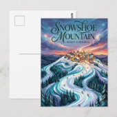 Snowshoe Mountain West Virginia ポストカード (正面/裏面)