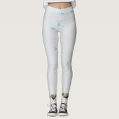 Snowshoe Siamese Cat Prints Maureen Girard Pet Mag レギンス (正面)