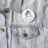 Snowwoman button 缶バッジ (インサイチュ)