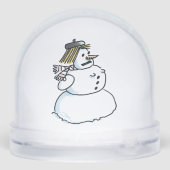 Snowwoman snow globe (裏面)