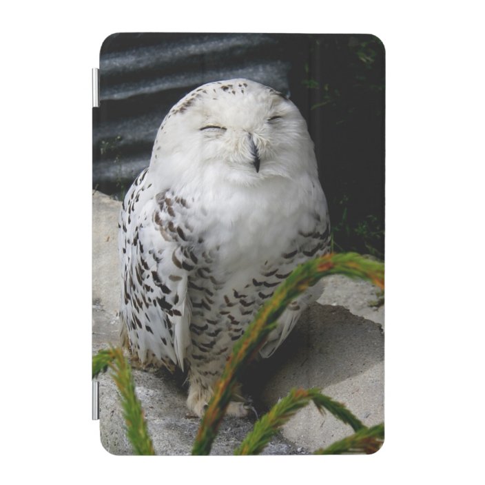 Snowyのかわいいフクロウ Ipad Miniカバー Zazzle Co Jp