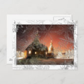 Snowyのクリスマスの郵便はがき シーズンポストカード (正面/裏面)