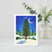 Snowyのクリスマスツリー シーズンポストカード (スタンド正面)