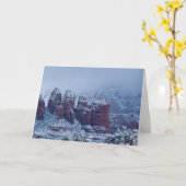 Snowyのコーヒーポットの石の挨拶状2736 カード (黄色い花)