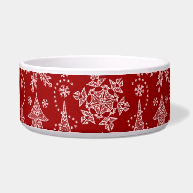 Snowyのダマスク織 ボウル (正面)