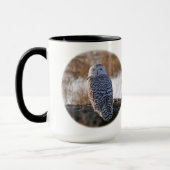 Snowyのフクロウのまばたき マグカップ (左)