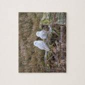 Snowyのフクロウのカップル ジグソーパズル (縦)