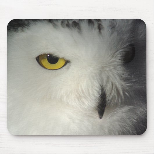 Snowyのフクロウのマウスパッド マウスパッド (正面)