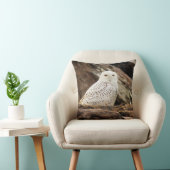 Snowyのフクロウの枕 クッション (椅子)