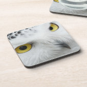 Snowyのフクロウの目 コースター (左側)