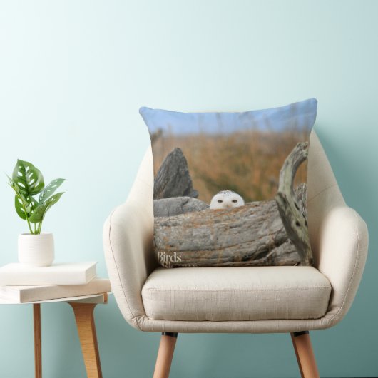 Snowyのフクロウ クッション (椅子)