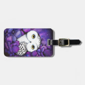 Snowyのフクロウ ラゲッジタグ (正面横)