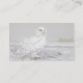 Snowyのフクロウ 名刺 (裏面)