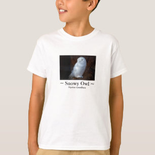 Snowyのフクロウ-子供のワイシャツ Tシャツ