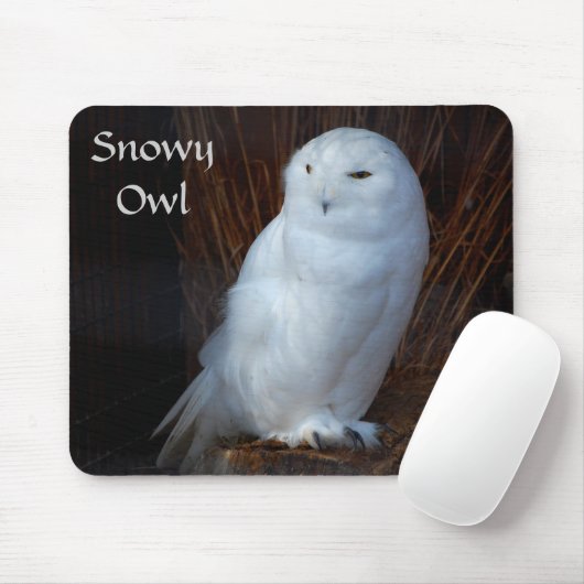 Snowyのフクロウ- mousepad マウスパッド (マウス)
