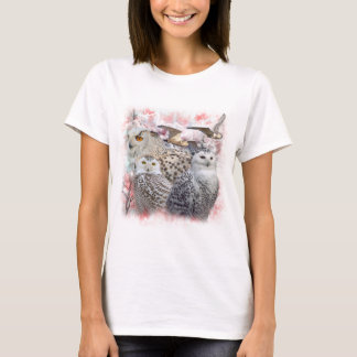 Snowyのフクロウ Tシャツ
