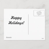 Snowyのボーダーコリーの郵便はがき シーズンポストカード (裏面)