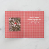 Snowyのマグノリアの(鳥)ショウジョウコウカンチョウはカスタマイズ シーズンカード (内部)