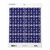 Snowyの人 ラベル (フルシート)