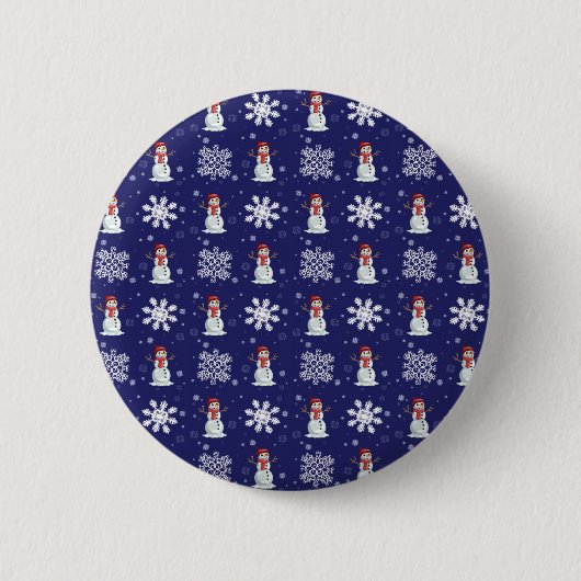 Snowyの人 缶バッジ (正面)