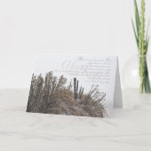 Snowyの写真のクリスマスカード シーズンカード (正面)