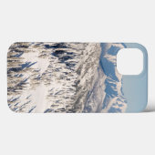 Snowyの山および木の景色の眺め Case-Mate iPhoneケース (裏面 (横))