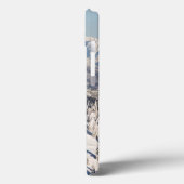 Snowyの山および木の景色の眺め Case-Mate iPhoneケース (裏面 / 左)