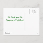 Snowyの巣箱の休日の挨拶 シーズンポストカード (裏面)